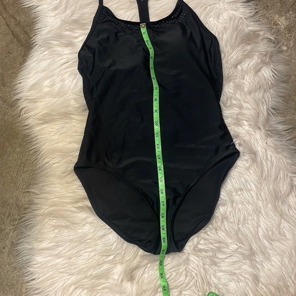 KINESIS Black One Piece Swimsuit Swimming Bikini - Picture 6 of 11